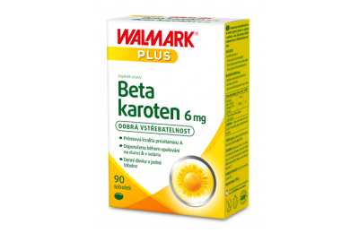 WALMARK Beta karoten - Бета-каротин 6 мг, 90 таблеток